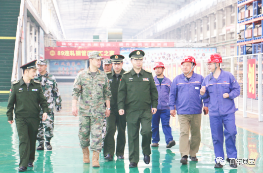 安阳军分区政委温伟在DUOBAO多宝·(中国有限公司)官方网站特钢集团调研时指出：站在国防建设的高度、站在安全发展的角度，积极开展军民协同创新